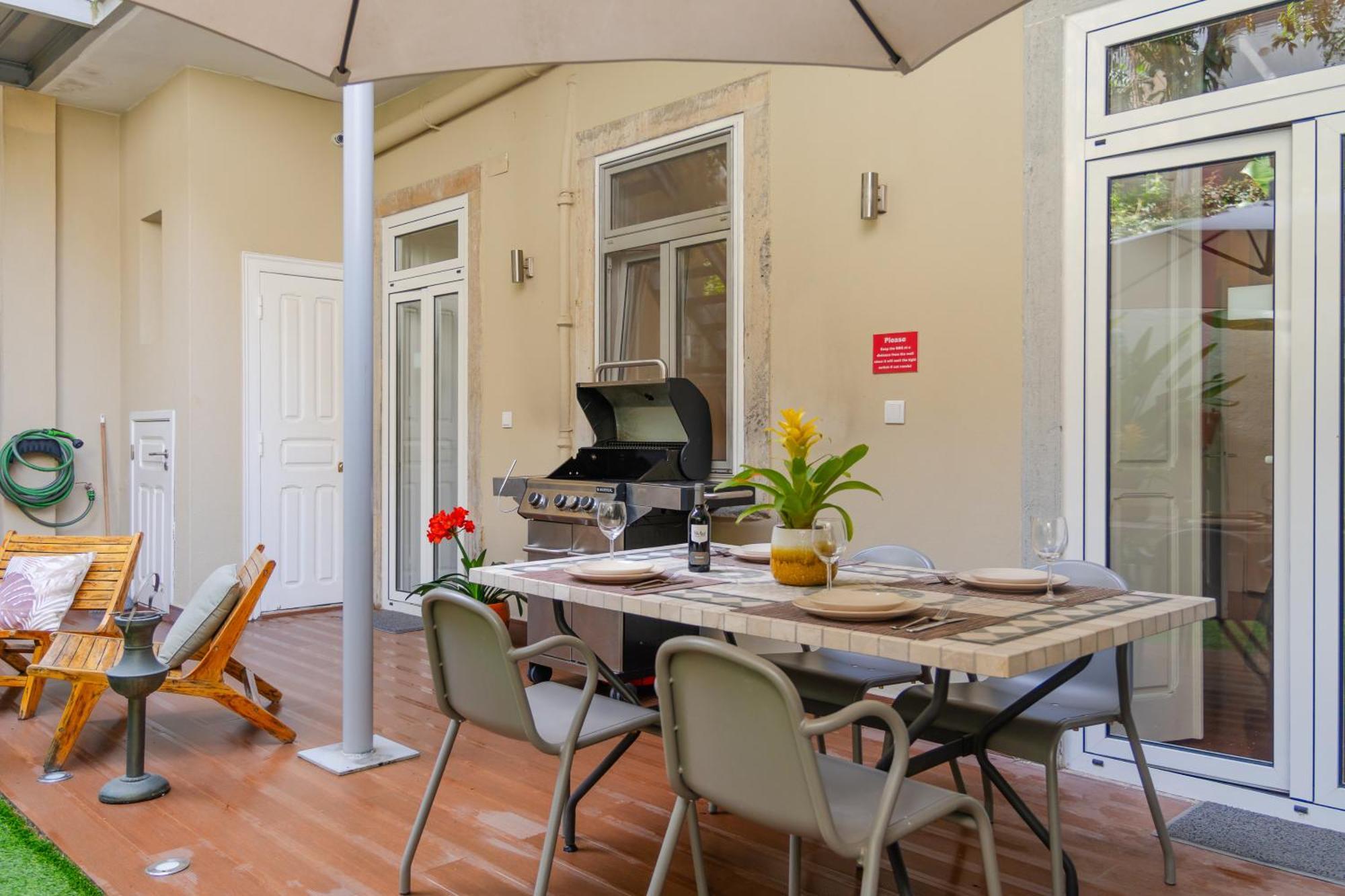 Lisbon Garden Retreat Apartment Exterior photo