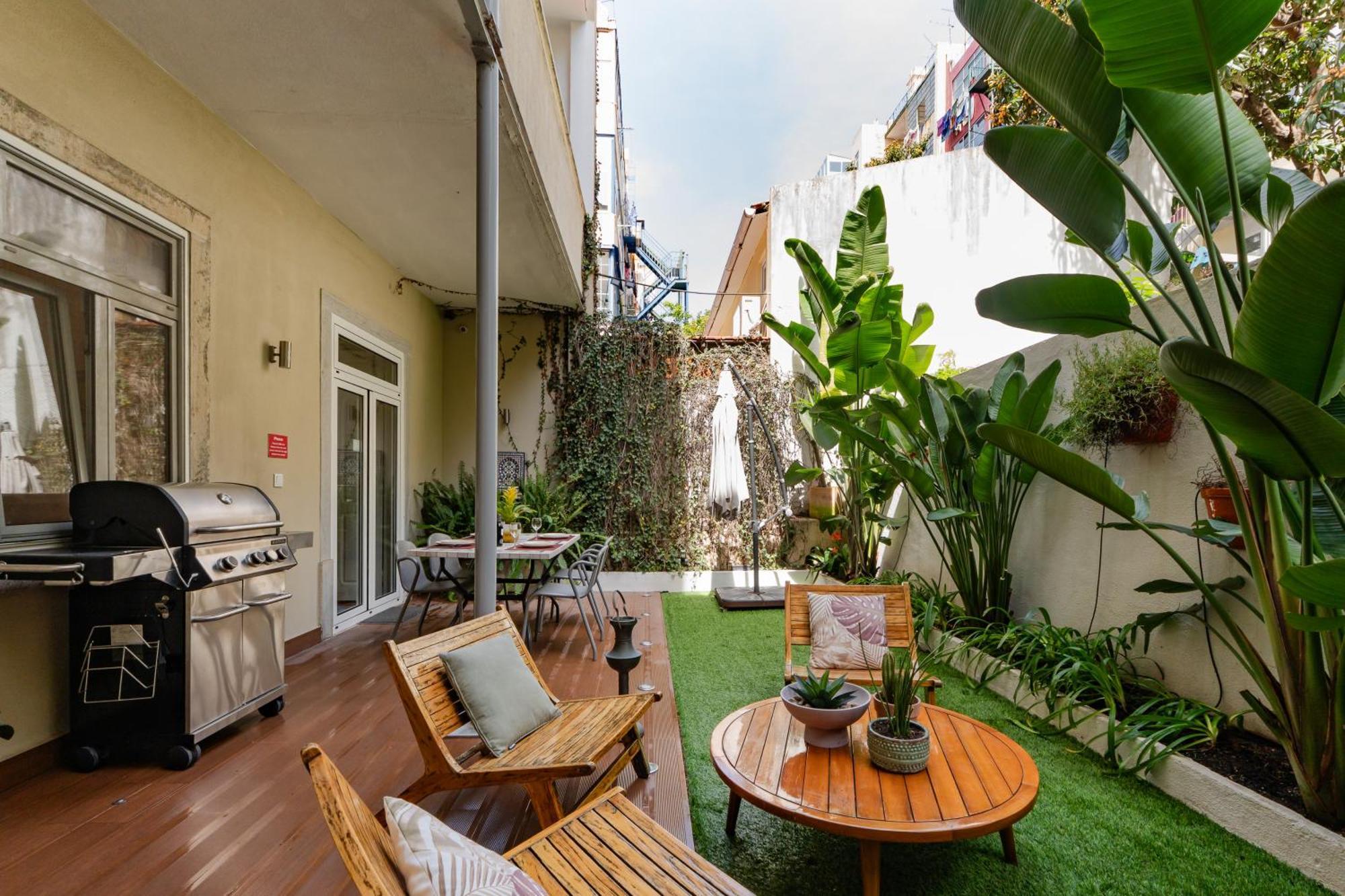 Lisbon Garden Retreat Apartment Exterior photo